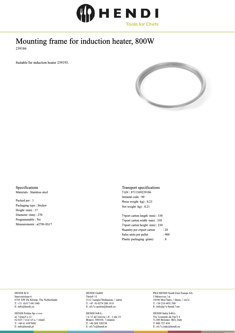Imagen de la primera página del manual del dispositivo 239186
