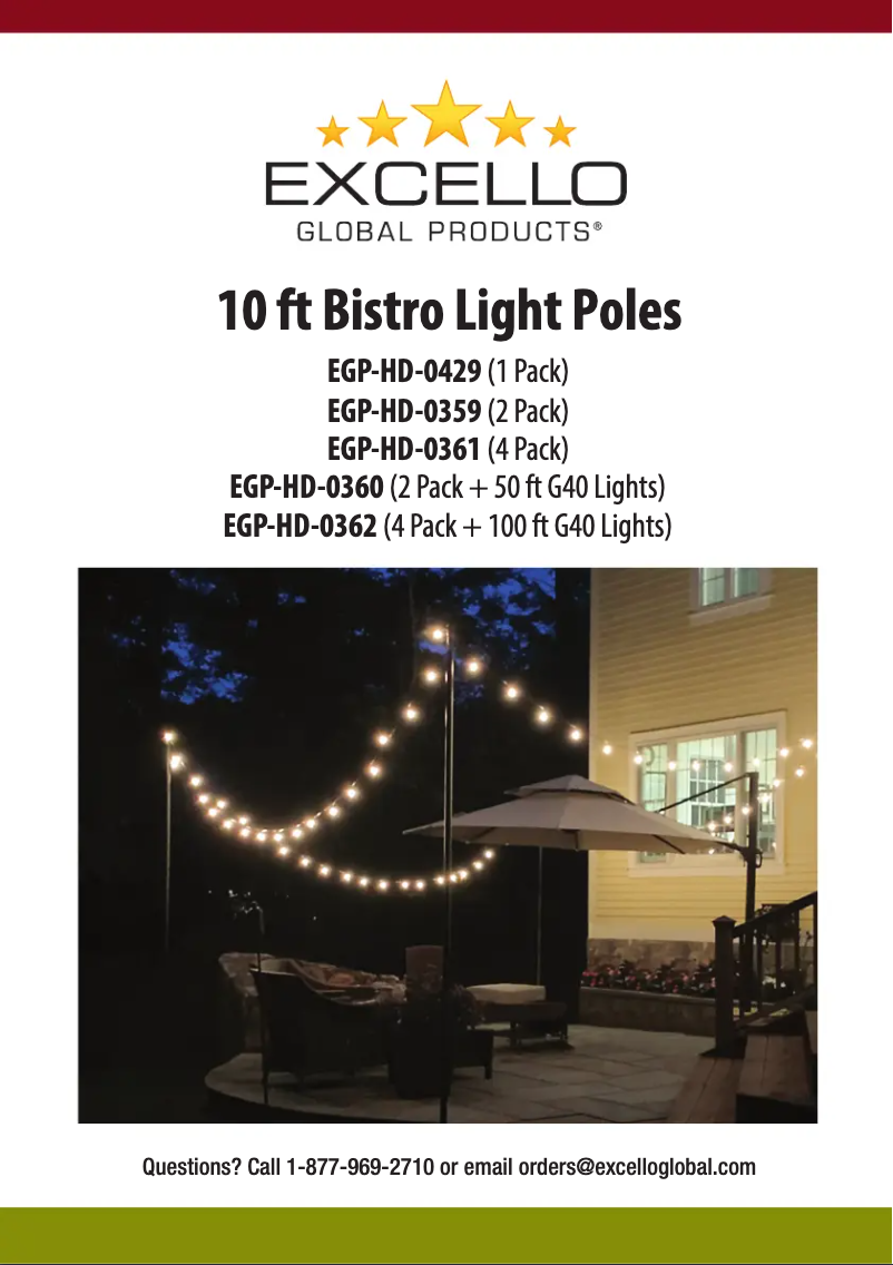 Imagen de la primera página del manual del dispositivo EGP-HD-0361