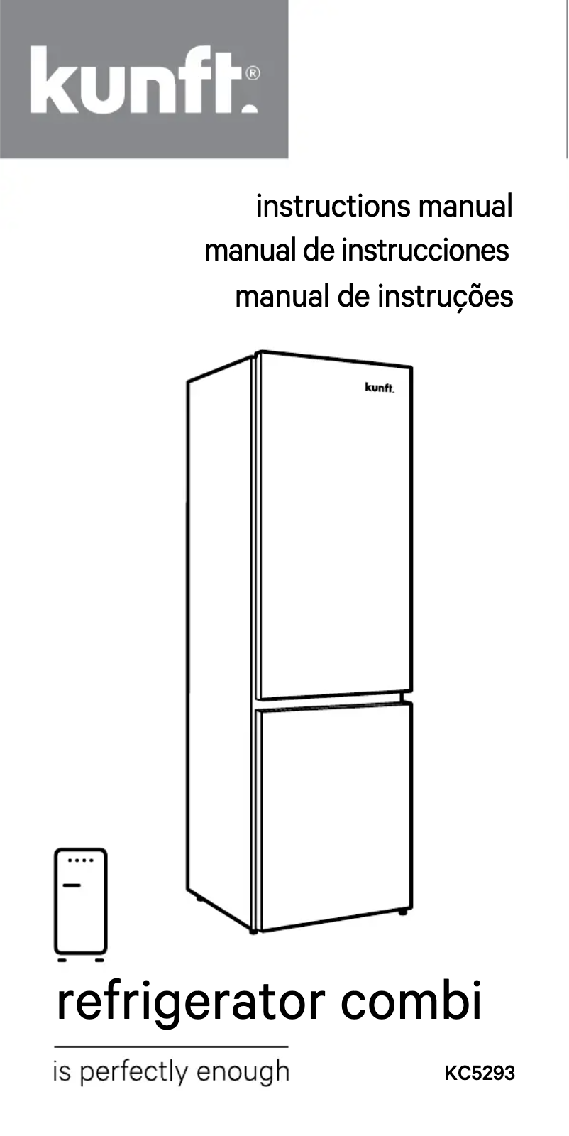 Página nº 1 - Manual de usuario Kunft KC5293