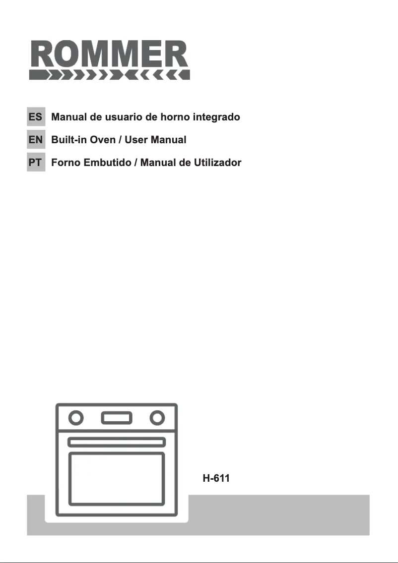 Página 1 del manual Manual de usuario Rommer H 611