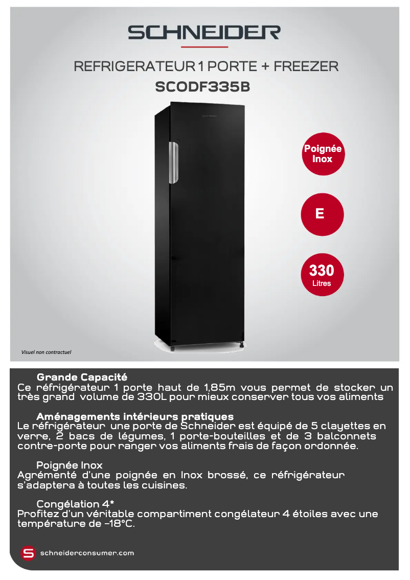 Imagen de la primera página del manual del dispositivo SCODF335B