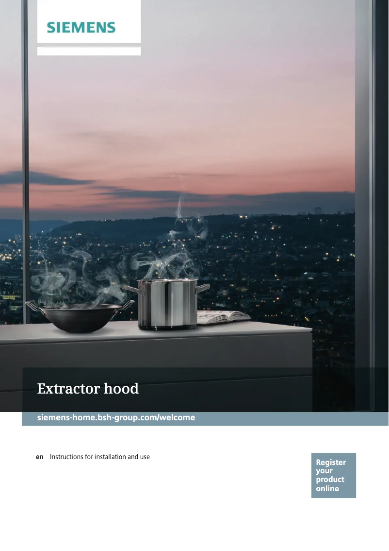 Página nº 1 - Guía de instalación Siemens LC67KHM60