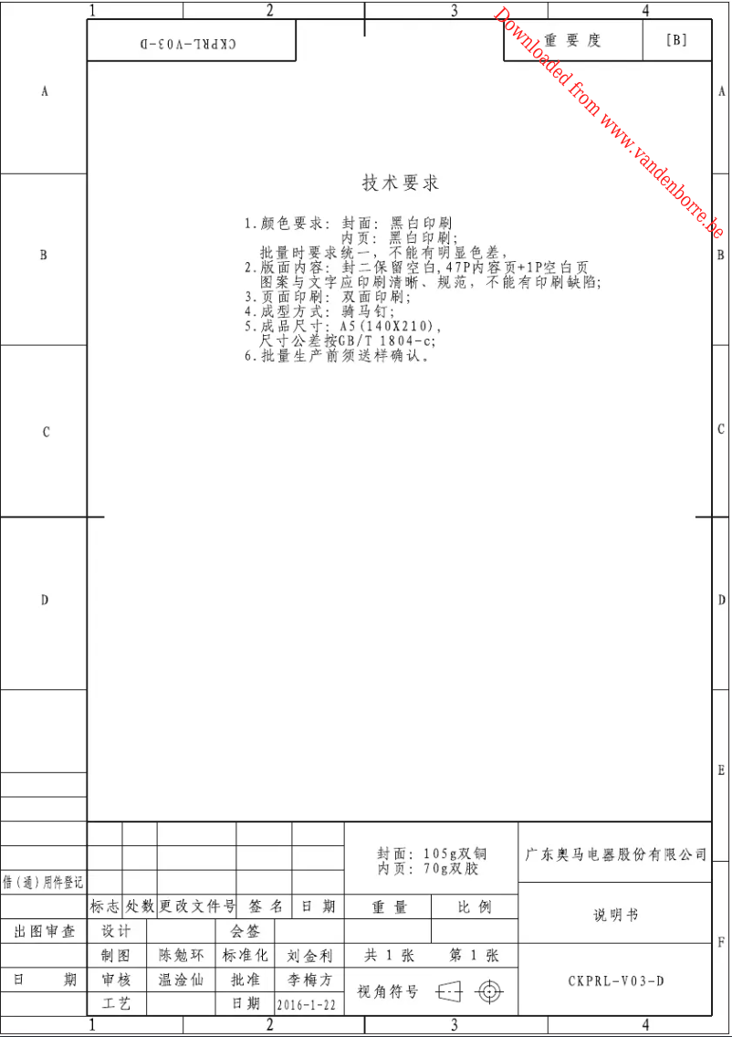 Imagen de la primera página del manual del dispositivo PL282SL