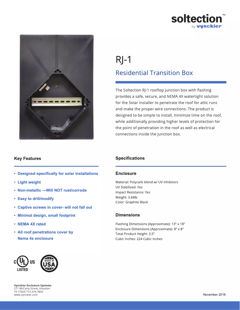 Imagen de la primera página del manual del dispositivo RJ-1