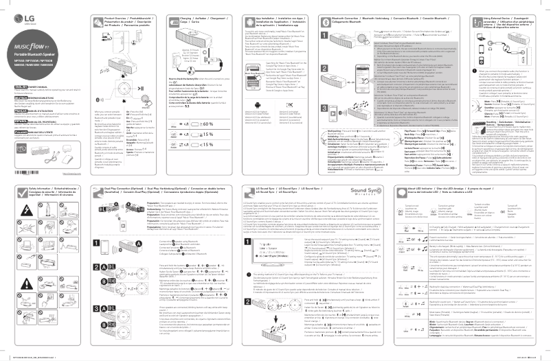 Página nº 1 - Manual de usuario LG P7 NA8550