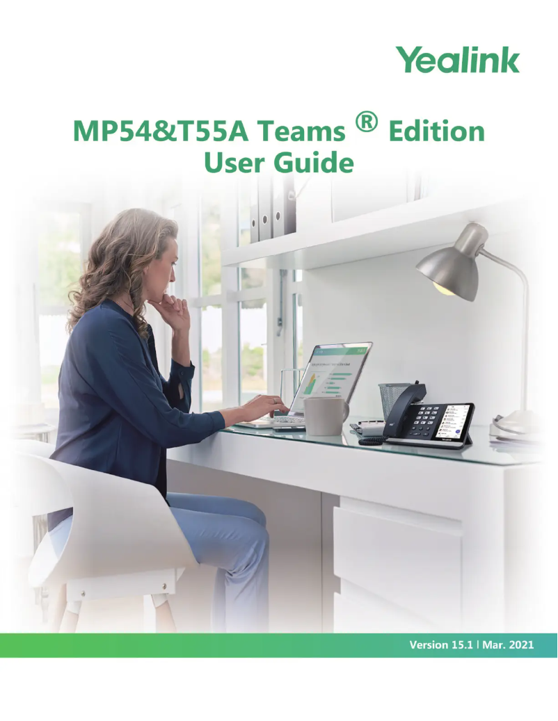 Imagen de la primera página del manual del dispositivo T55A