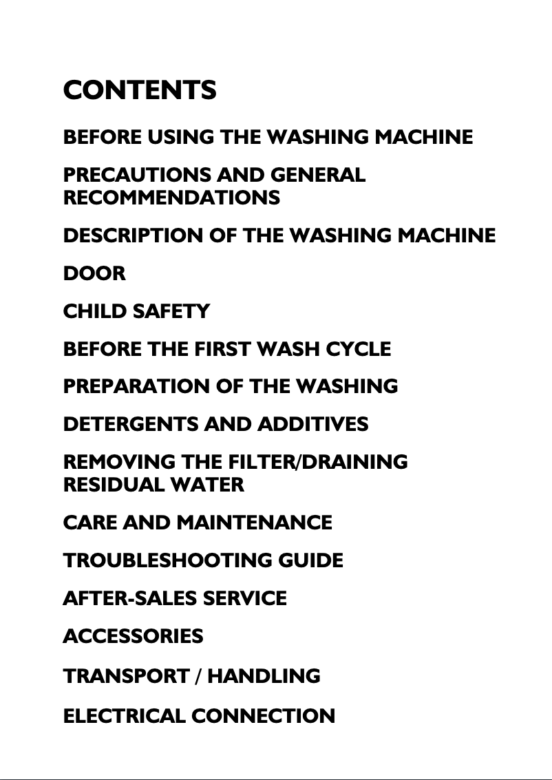 Página 1 del manual Manual de usuario Bauknecht WA Pure XL 14 BW