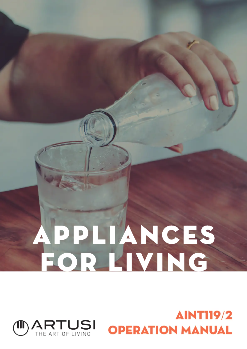 Imagen de la primera página del manual del dispositivo AINT119