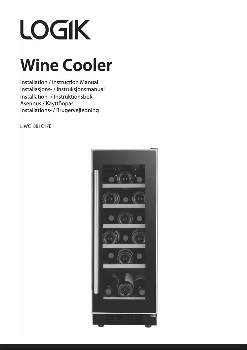 Página nº 1 - Manual de usuario Logik LIWC18B1C17E