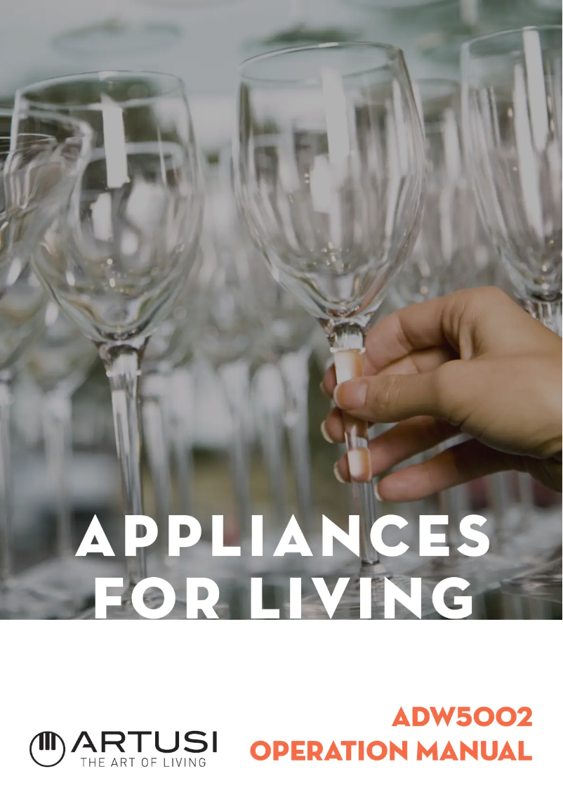 Imagen de la primera página del manual del dispositivo ADW5002X