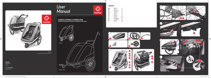 Imagen de la primera página del manual del dispositivo Avenida