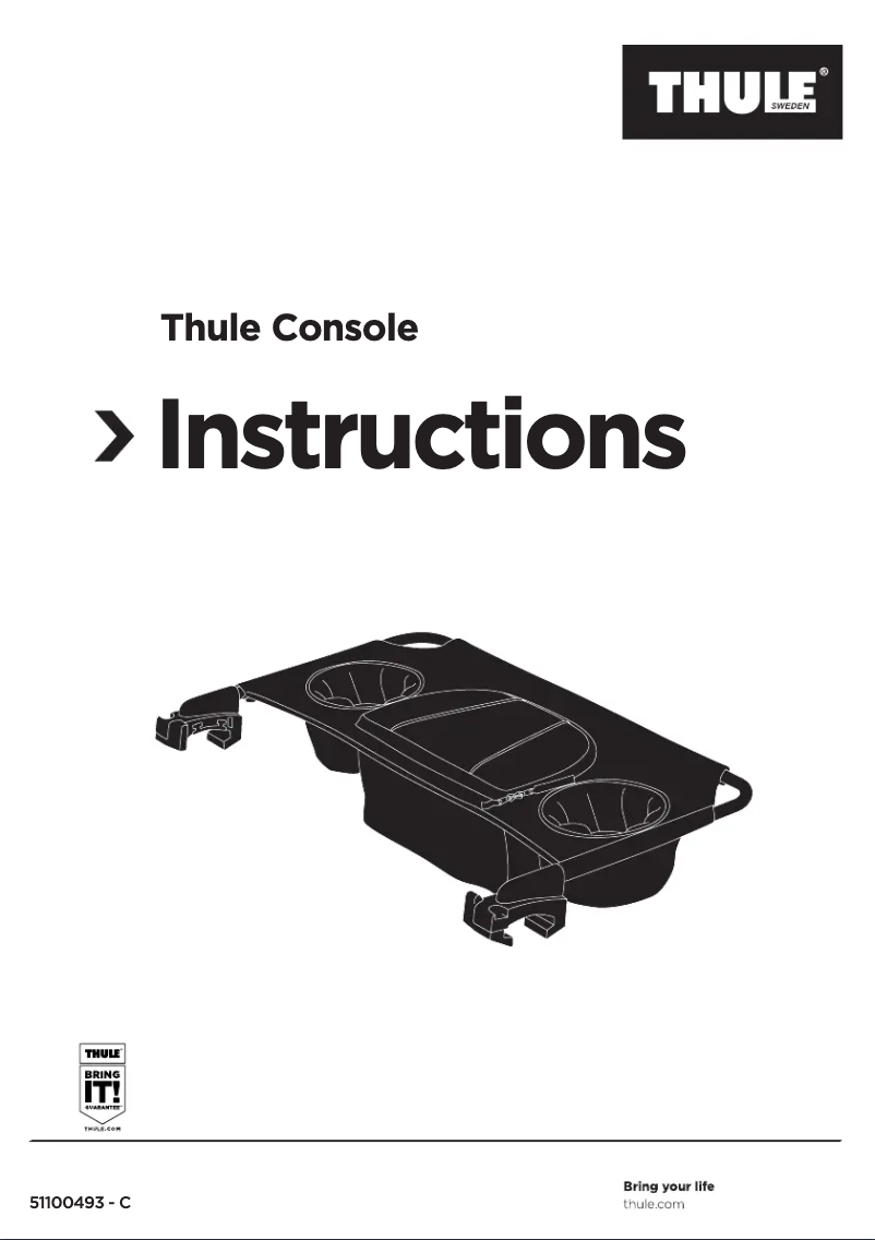 Página 1 del manual Manual de usuario Thule 20201513