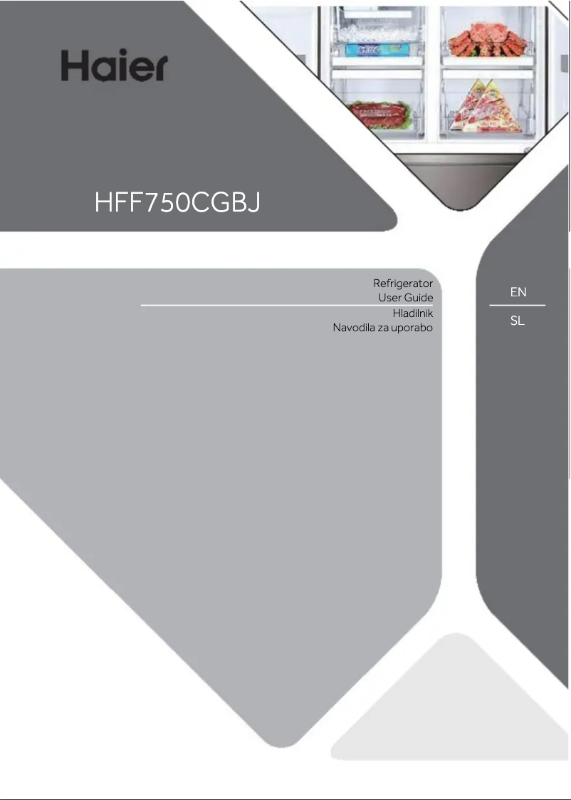 Página 1 del manual Manual de usuario Haier HFF-750CGBJ