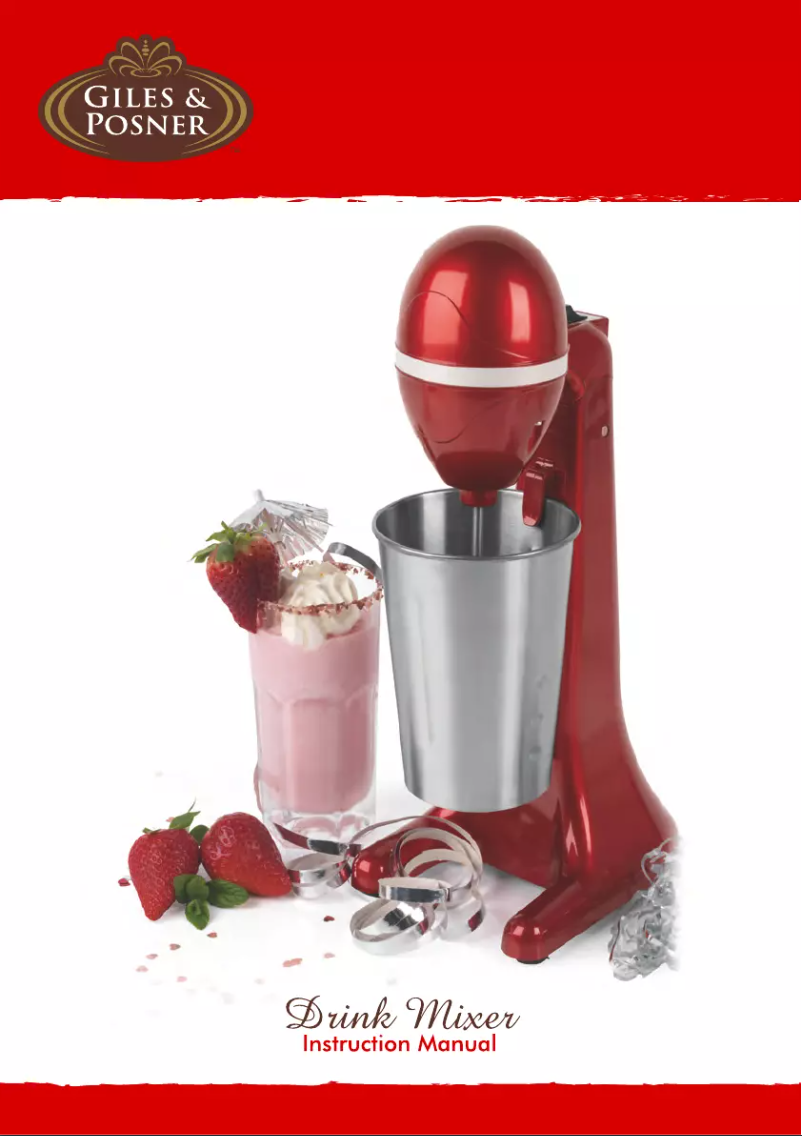 Página 1 del manual Manual de usuario Giles & Posner EK1863