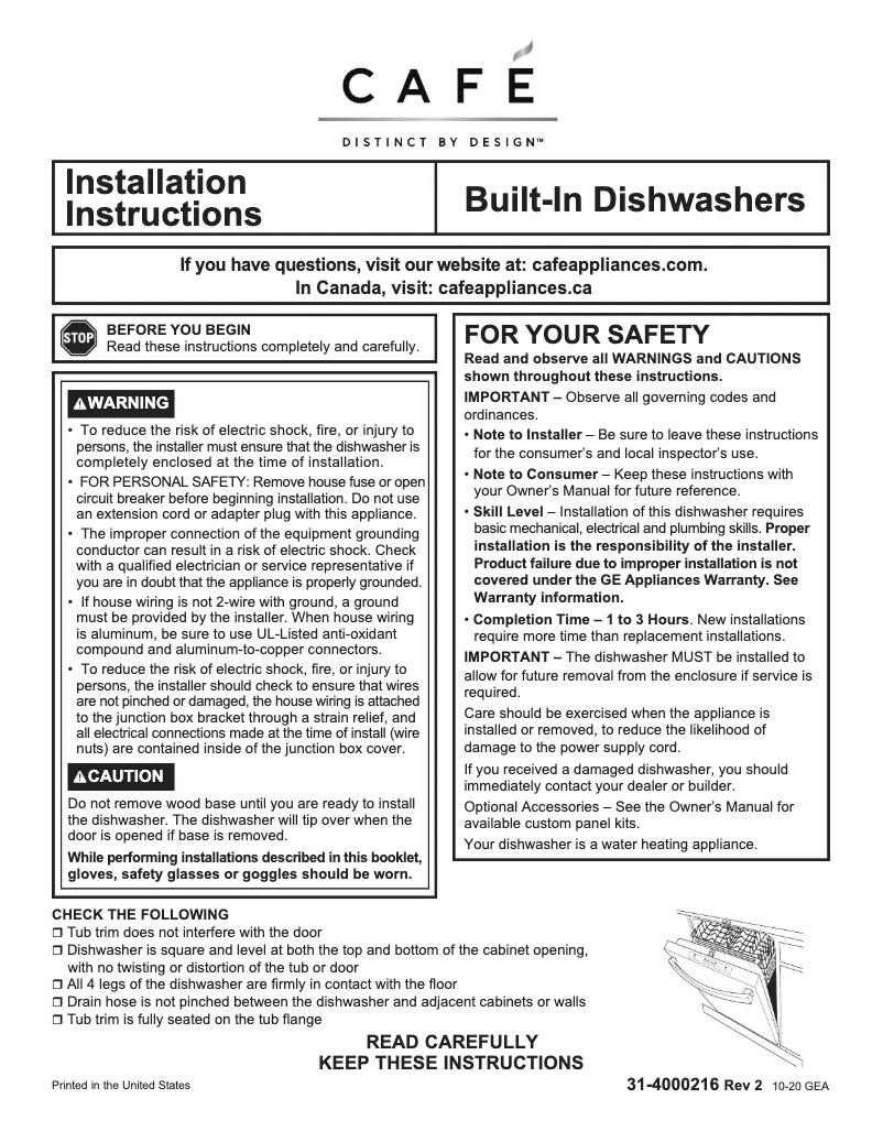 Imagen de la primera página del manual del dispositivo Café CDT800P2NS1