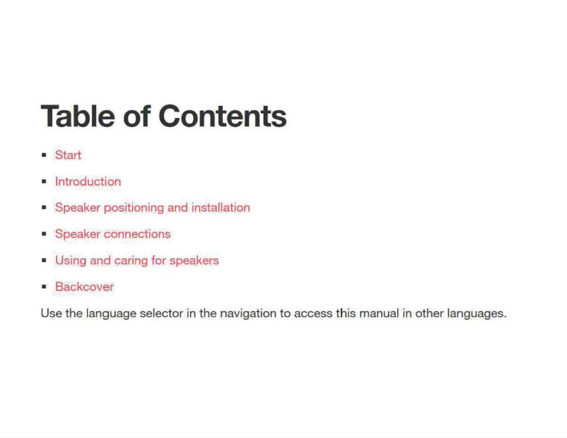 Página 1 del manual Manual de usuario Dynaudio Emit M15C