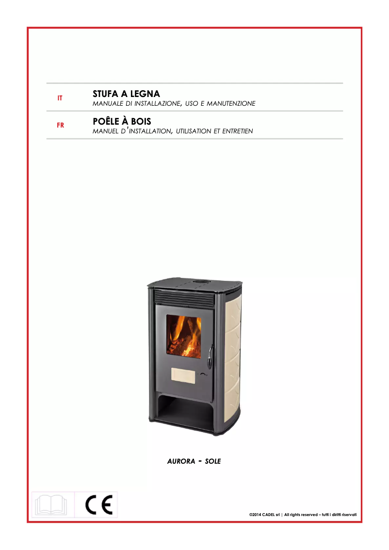 Página 1 del manual Manual de usuario Cadel Aurora