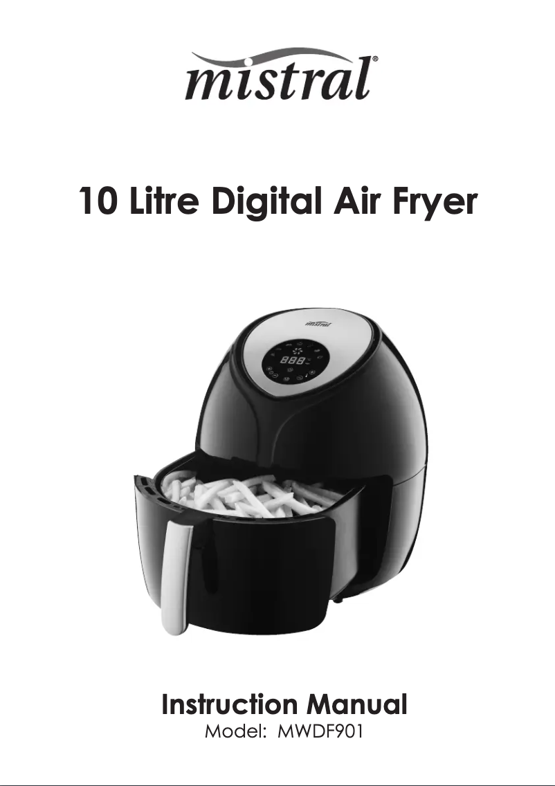 Imagen de la primera página del manual del dispositivo MWDF901
