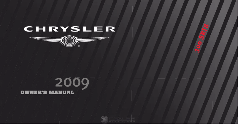 Imagen de la primera página del manual del dispositivo 300 SRT8 (2009)