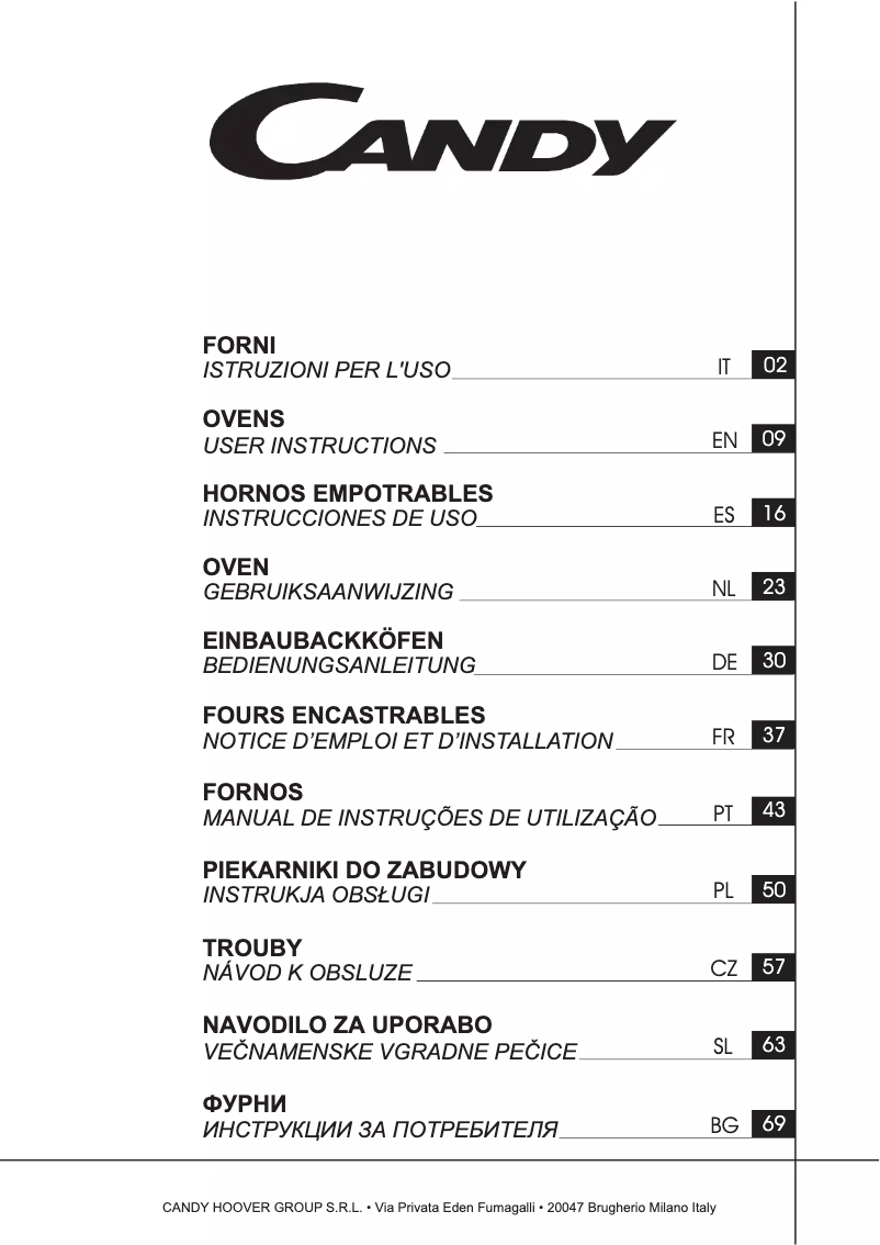 Imagen de la primera página del manual del dispositivo FCC614GH