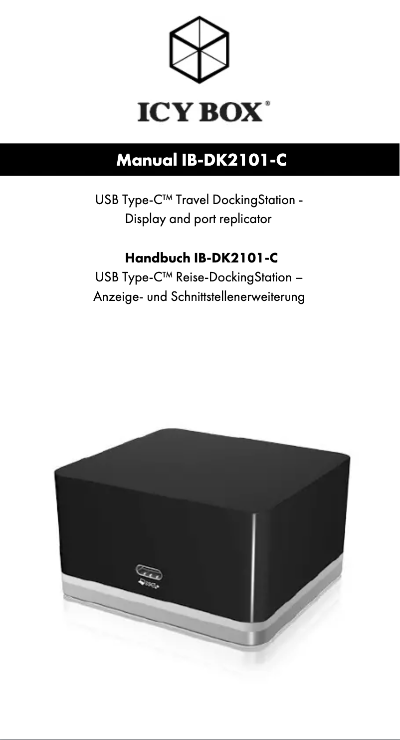 Imagen de la primera página del manual del dispositivo IB-DK2101-C