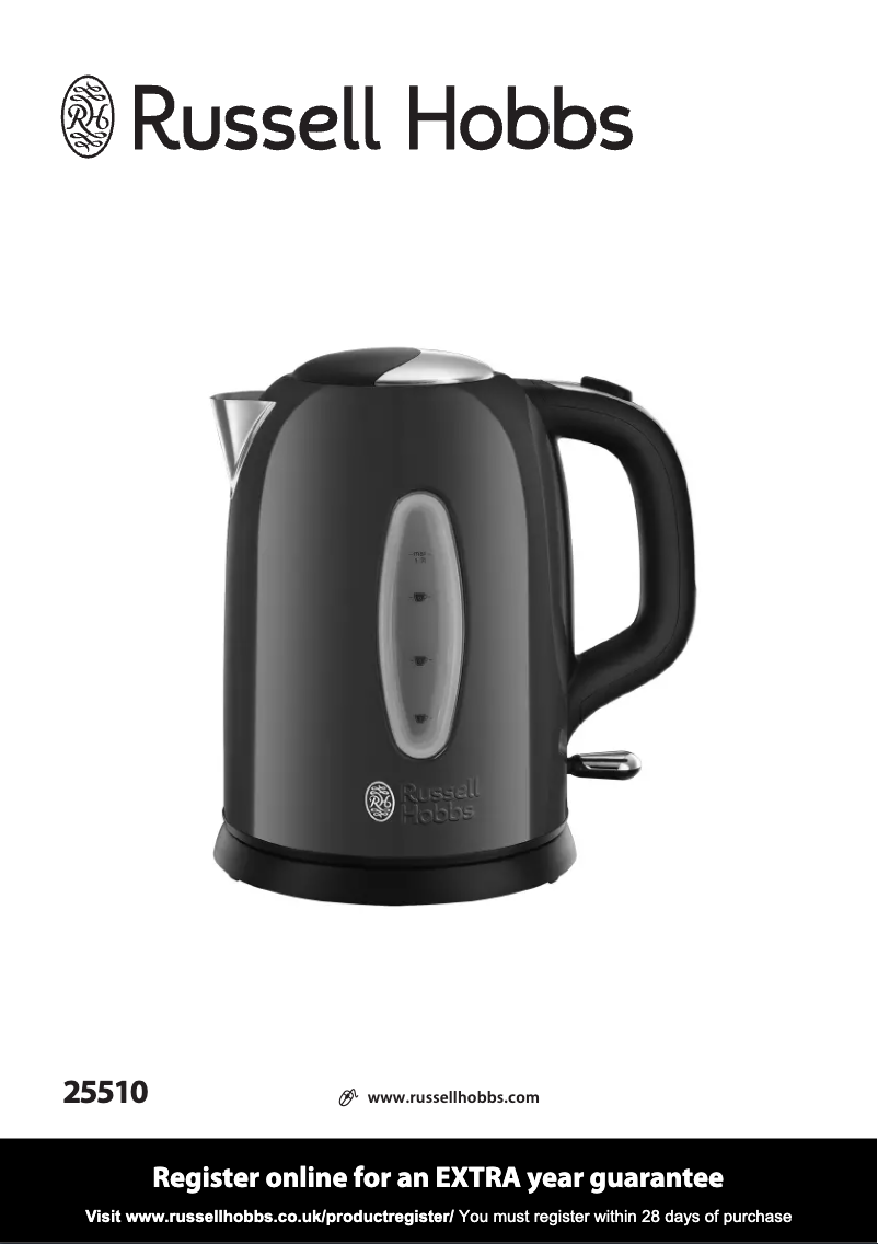 Imagen de la primera página del manual del dispositivo Worcester 25510