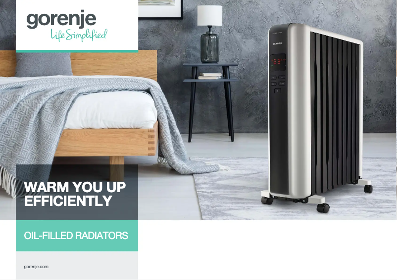 Página 1 del manual Folleto Gorenje OR2500MFM