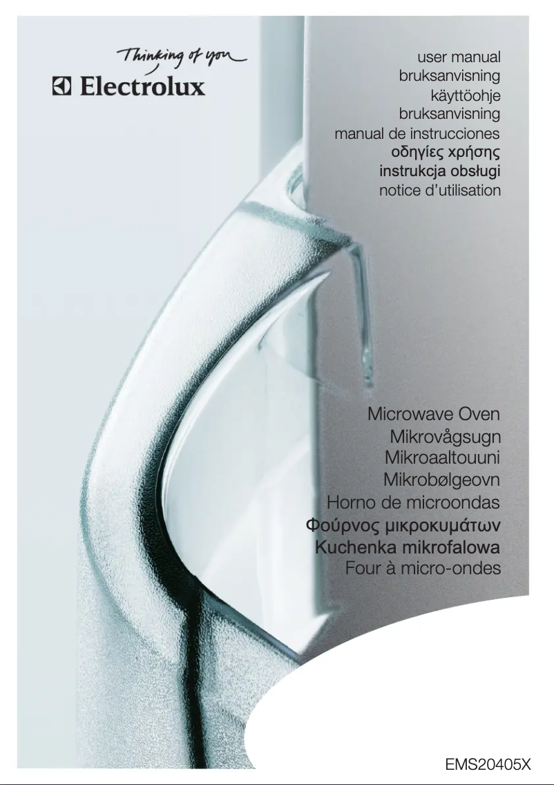 Página 1 del manual Manual de usuario Electrolux EMS20405X