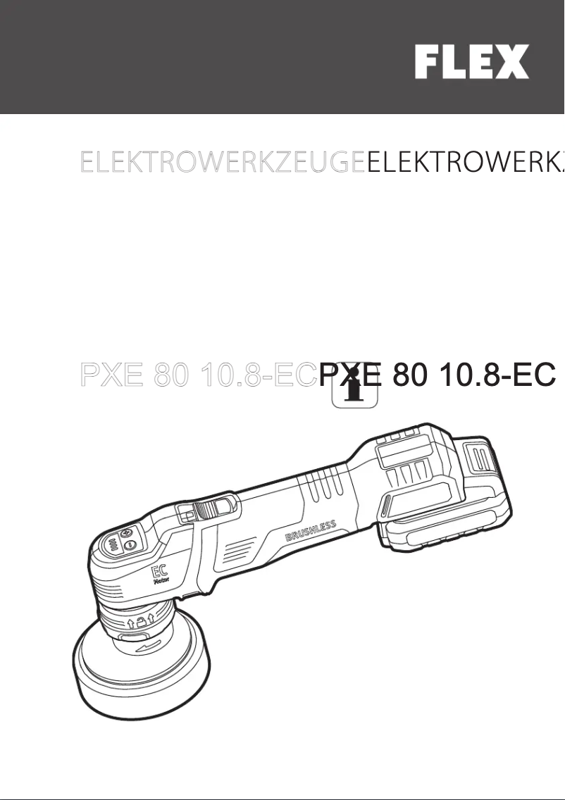 Imagen de la primera página del manual del dispositivo PXE 80 10.8-EC