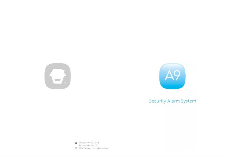 Página 1 del manual Manual de usuario Chuango CG-A9