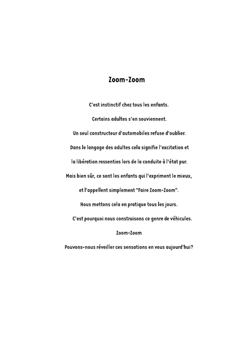 Página 1 del manual Manual de usuario Mazda MPV (2006)