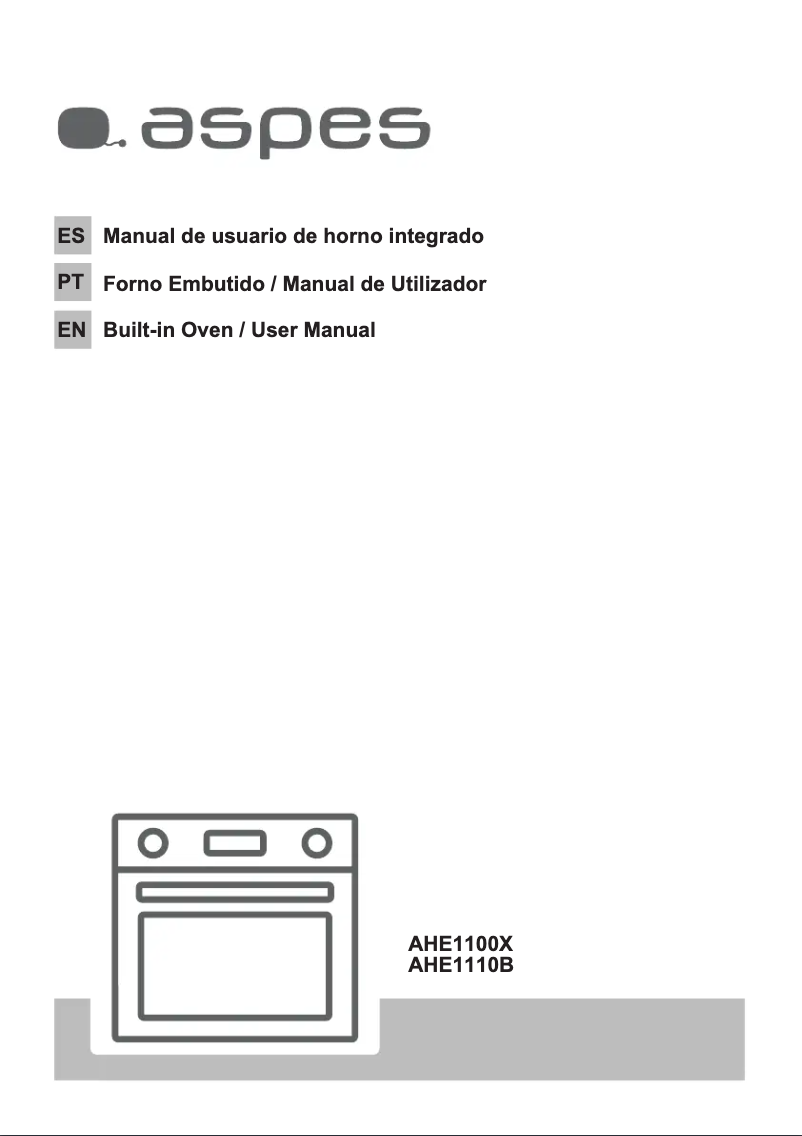 Imagen de la primera página del manual del dispositivo AHE1110B