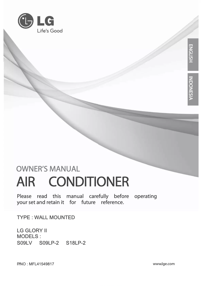 Página 1 del manual Manual de usuario LG SN07LP-2