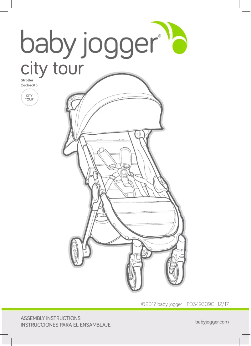 Página 1 del manual Instrucciones / montaje Baby Jogger City Tour