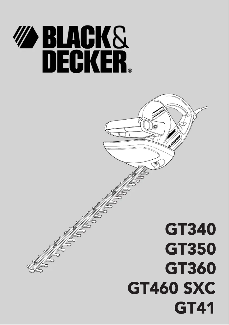 Página 1 del manual Manual de usuario Black & Decker GT350