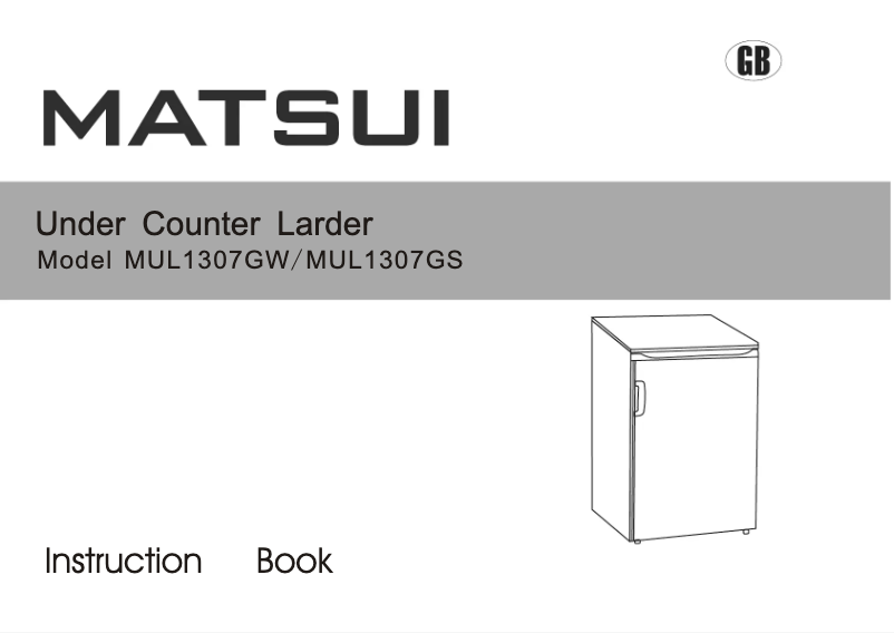 Imagen de la primera página del manual del dispositivo MUL1307GS