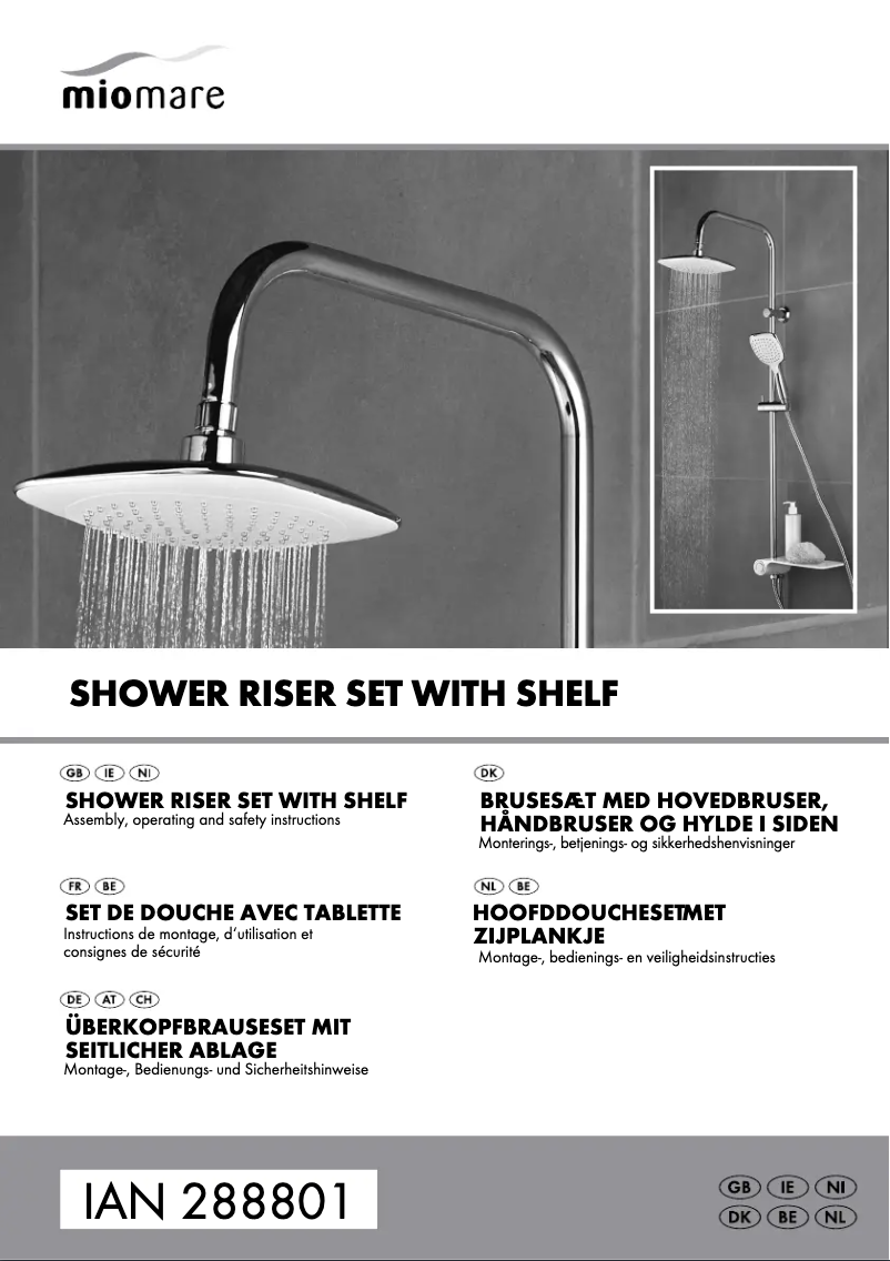 Imagen de la primera página del manual del dispositivo IAN 288801