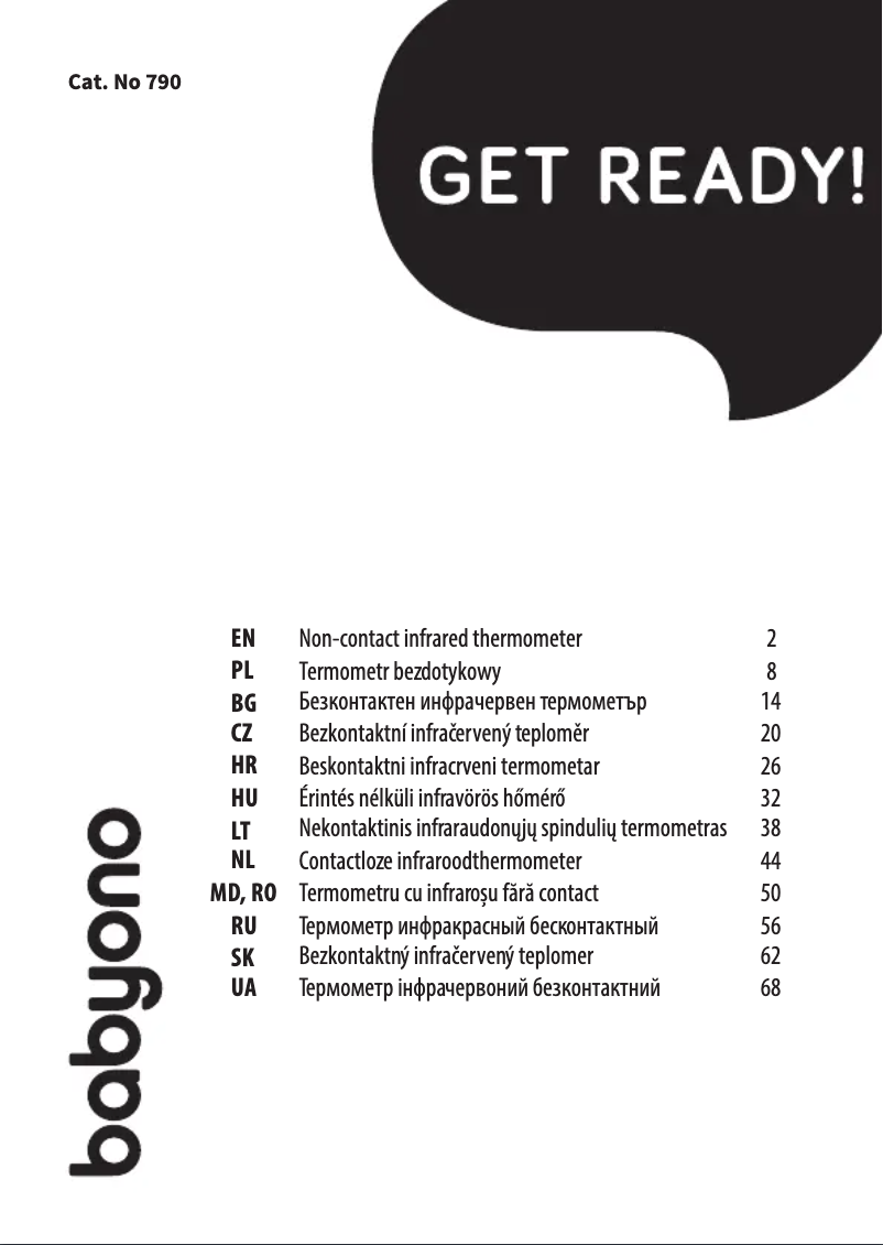 Imagen de la primera página del manual del dispositivo 790