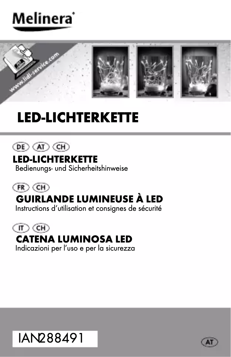 Imagen de la primera página del manual del dispositivo IAN 288491