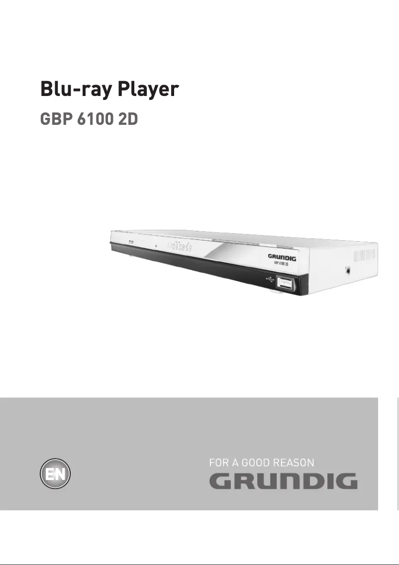 Imagen de la primera página del manual del dispositivo GBP 6100