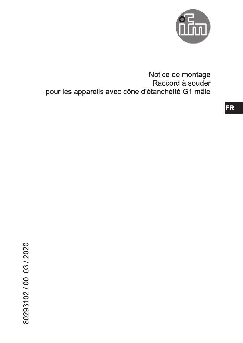 Página 1 del manual Manual de usuario IFM E30498