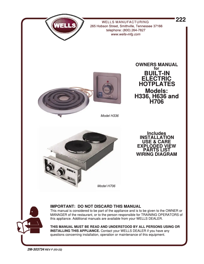 Imagen de la primera página del manual del dispositivo H63CD