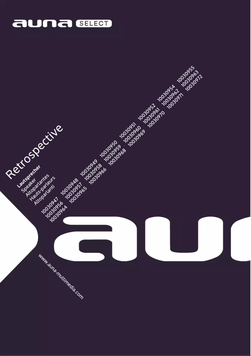 Página nº 1 - Manual de usuario Numan Retrospective 1978 MKII