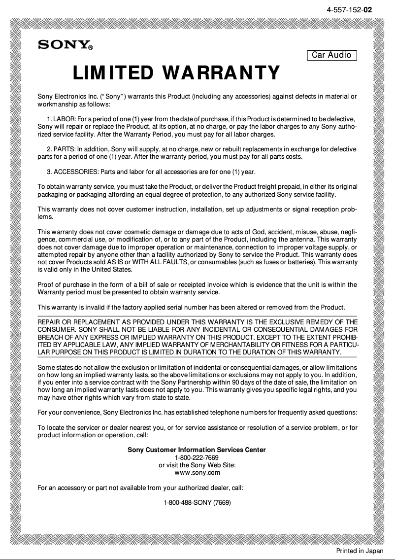 Imagen de la primera página del manual del dispositivo XVM-6100