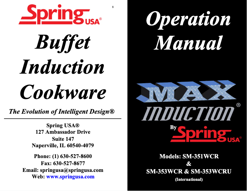 Imagen de la primera página del manual del dispositivo SM-351WCR