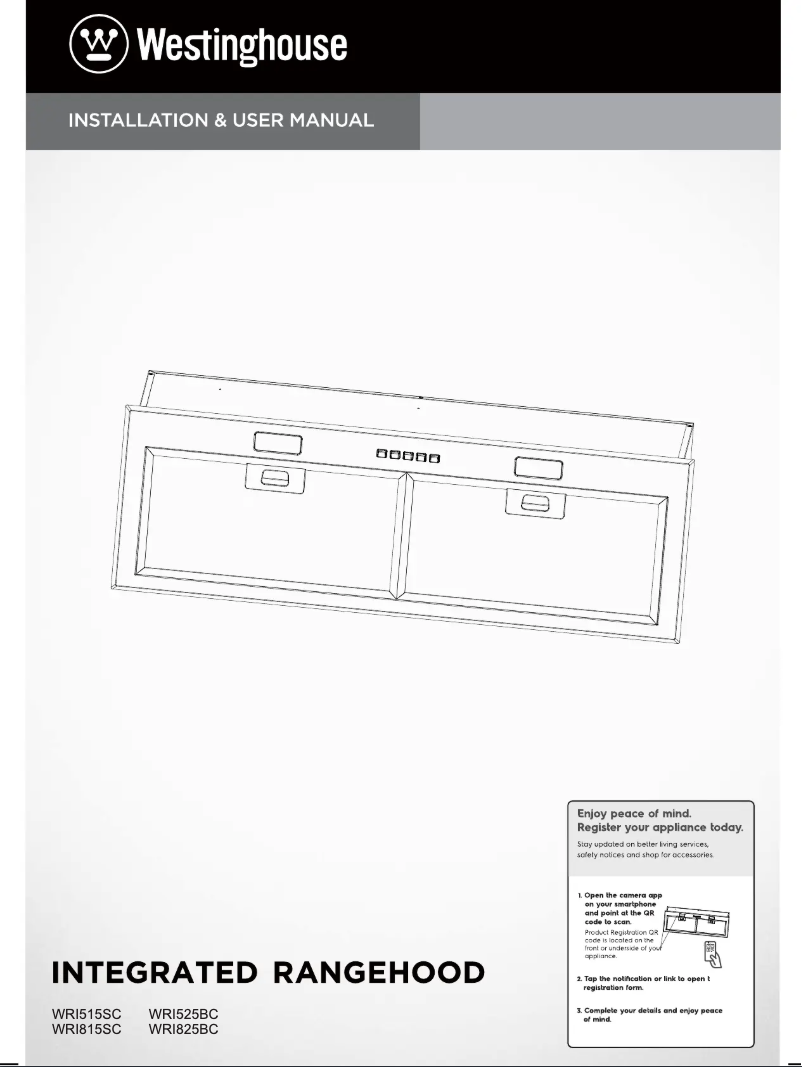 Imagen de la primera página del manual del dispositivo WRI825BC