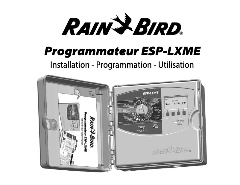 Página nº 1 - Manual de usuario Rain Bird ESP-LXME