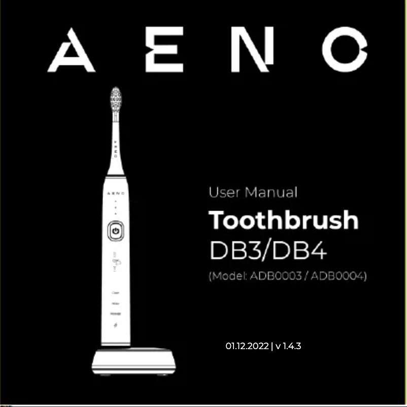 Página nº 1 - Manual de usuario AENO DB3