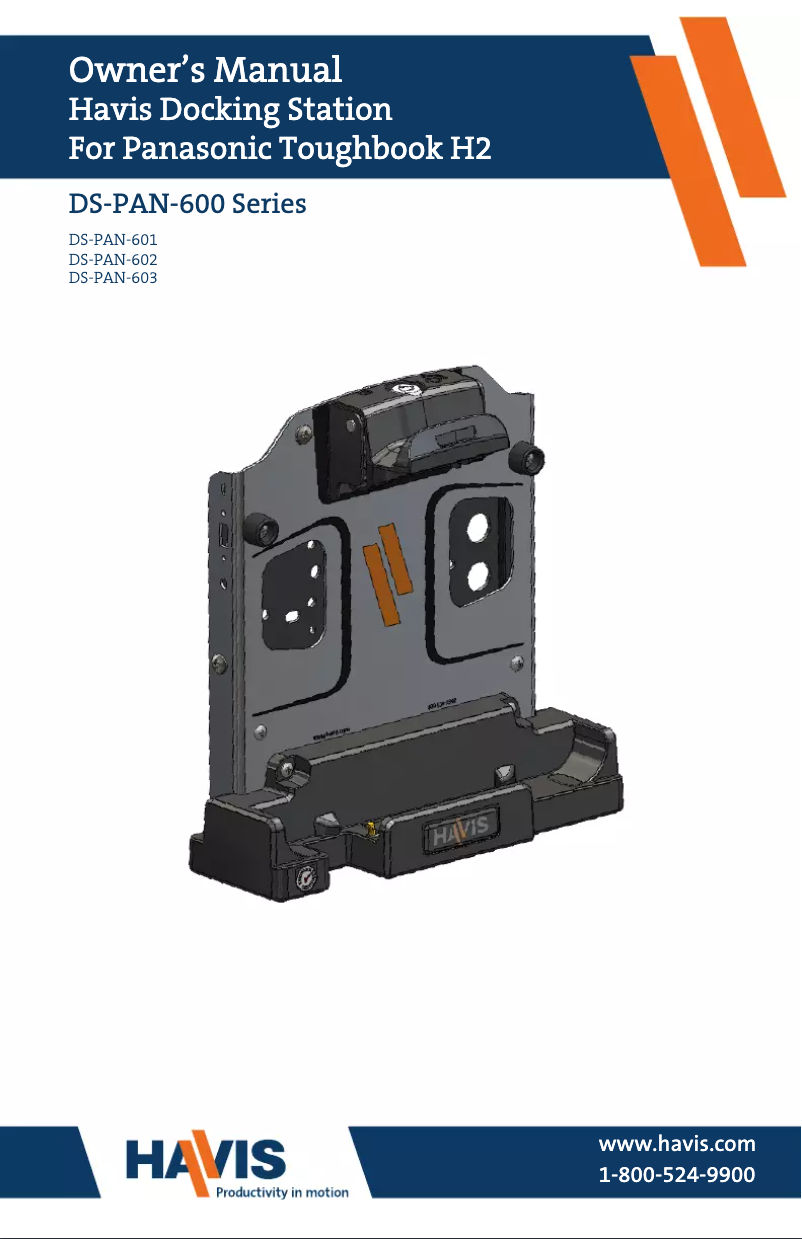 Imagen de la primera página del manual del dispositivo DS-PAN-602