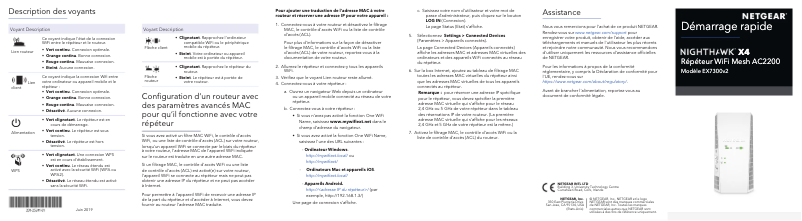 Imagen de la primera página del manual del dispositivo EX7300v2